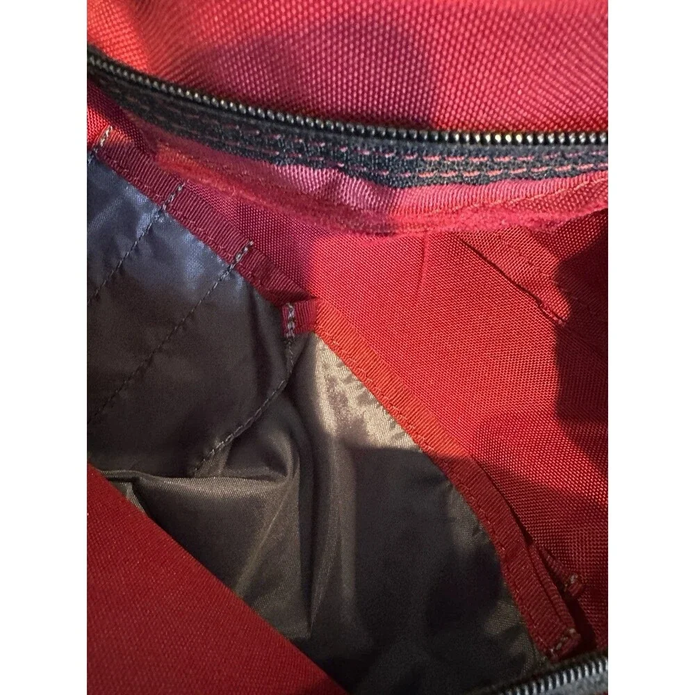 Hot Topic Bendy and The Ink Machine Red Graphic 15” Laptop Backpack
